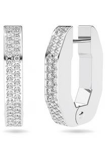 Swarovski Paar Creolen Dextera, Achteckig, 5618307, 5626084, mit  Kristall 