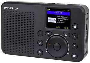 Universum IR 200-21 Internet Taschenradio Internet Bluetooth®, Internetradio, SD, WLAN wiederauflad 