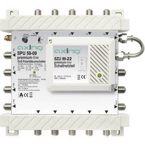 Axing SAT SPU58-09 - Multischalter, 5 / 8, Premium-Line 