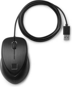 Hp USB Fingerprint Mouse Kabelmaus