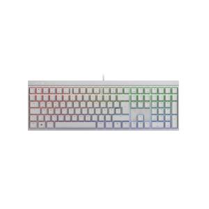 Cherry MX 2.0S RGB,  MX-Black-Switches - weiß, mechanische Gamingtastatur,...