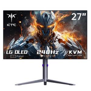 Ktc G27P6 Curved-OLED-Monitor (2560x1440 px, 240 Hz, LG OLED, 240Hz Bildwiederholfrequenz und 0,03ms GTG) 