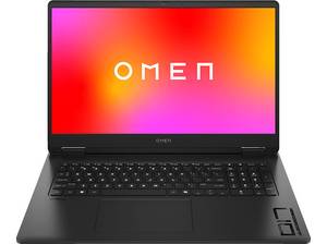  HP OMEN 17-db0379ng, Gaming Notebook, mit 17,3 Zoll Display, AMD Ryzen™ 7,8845HS Prozessor, 32 GB RAM, 1 TB SSD, NVIDIA GeForce RTX™ 4070, Schwarz, Windows 11 Home (64 Bit) 