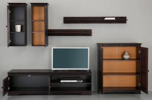 Home Affaire Wohnwand, (Set, 4 St.), Set aus: 2 Hängeschränken, Lowboard und Kommode 