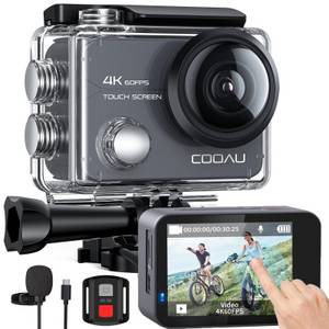 Cooau Action Cam 4K 20MP 40M 
