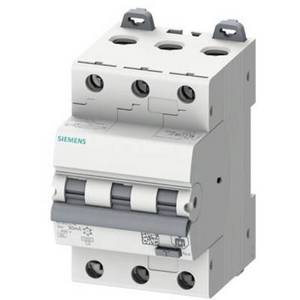 Siemens 5SU13366FP10 FI-Schutzschalter/Leitungsschutzschalter Sicherungsgröße = 3 3polig 10 A 0.003 A 
