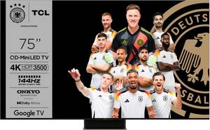 Tcl 75Q10BX1 QLED Mini LED-Fernseher (189 cm/75 Zoll, 4K Ultra HD, Google TV, Smart-TV) 