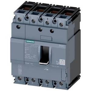 Siemens 3VA1010-2ED46-0AA0 Leistungsschalter 1 St. Einstellbereich (Strom): 100 - 100 A Schaltspannung (max.): 690 V/AC (B x H x T) 101.6 x 130 x 70 mm 
