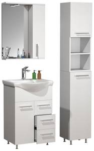 Vcm Waschtisch »4-tlg. Waschplatz Waschtisch Drehtüren Lisalo L« 