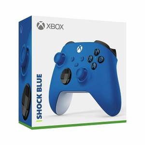 Microsoft box Series Wireless Controller für Windows + Series X/S Shock Blue Xbox One-Controller 