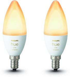 Philips Hue Hue White Ambiance Doppelpack E14 Bluetooth (72635500) LED-Lampe