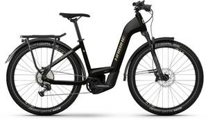 Haibike Trekking 11 (2022) Low gloss black/metal tan Elektro-Trekkingrad