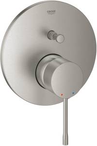 Grohe Essence Einhand-Wannenbatterie Supersteel (24058DC1) Einhand-Wannenbatterie