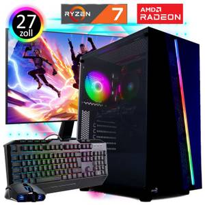 Meinpc Invader 5700G Set Gaming-PC-Komplettsystem (27,00