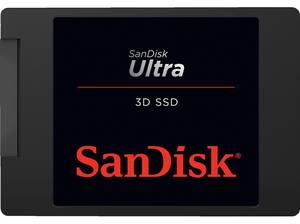  SANDISK Ultra 3D Speicher, 2 TB SSD SATA 6 Gbps, 2,5 Zoll, intern 
