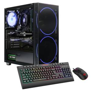 GameMax Black Hole 7397 Gaming-PC (AMD 7600X3D, GeForce RTX™ 4070, 32 GB RAM, 1000 GB SSD, Luftkühlung, DDR5 RAM, Windows 11) 