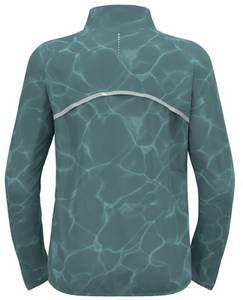 Odlo The Zeroweight Print Running Jacket (314402) arctic Laufjacke