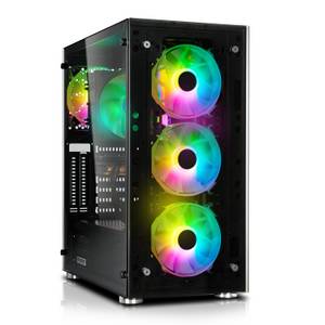 Meinpc Ryzen 7 RTX 4070 Gaming-PC (AMD Ryzen 7 5700X, GeForce RTX 4070 12GB, 32 GB RAM, 1000 GB SSD, Tower RGB, RGB, Gaming, Gamer) 