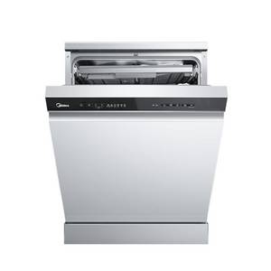  Midea SF 7.60NW14B Geschirrspüler 60cm Freistehend & Unterbaufähig, 14...