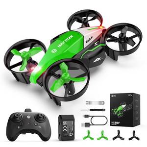 Holy Stone Mini-Drohne mit LED-Lichtern, 2-in-1 RC Quadcopter für Innenbereich Drohne (Land- und Flugmodus, 3D-Flip, sicheres Spielzeuggeschenk) 