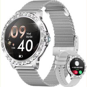 RWEUOQ Smartwatch Damen mit Telefonfunktion 1.3