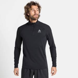 Odlo Zeroweight Ceramiwarm Shirt (313222-15000) black Laufshirt