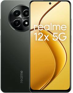 Realme 12x 5G 6GB 128GB Glowing Black Dual-SIM Handy