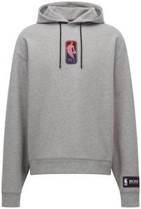 Hugo Boss x NBA aus Baumwoll-Mix mit abgestimmten Logos - WCourt_NBA 50461970 NBA Generic Herren-Sweatshirt