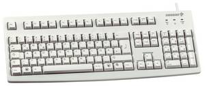 Cherry G83-6105 Tastatur USB hellgrau 