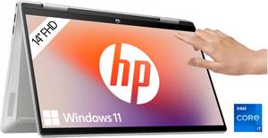 Hp 14-ek1274ng Convertible Notebook (35,6 cm/14 Zoll, Intel Core i7 1355U, Iris Xe Graphics, 512 GB SSD) 