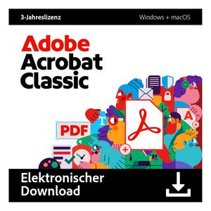 Adobe Acrobat Classic | 3 Jahre | PC/Mac 