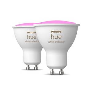 Philips Hue White & Color Ambiance GU10 350lm, 2er Pack 