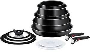 Tefal 13-tlg. Kochgeschirr-Set Ingenio Easy Cook N Clean (L1549023) Topfset