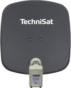 Technisat DigiDish 45 Twin LNB (schiefergrau) Sat-Spiegel mit LNB