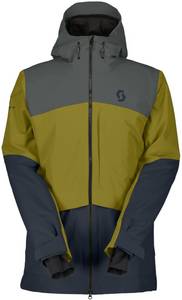 Scott Sports Scott Ultimate Dryo Ripstop M Jacket shadow grey/meadow green Skijacke