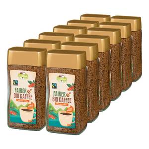 Sonstiges Bio Fairtrade Instant Kaffee Latina 100 g, 12er Pack 