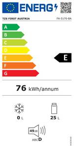 Tzs First Austria Elektrische Kühlbox elektrische Kühlbox, 32L, 12V /230V Anschluss, 12-V-Stecker fürs Auto, für Camping, Festivals, Reisen, mit Kühl- und Warmhaltefunktion 