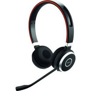 Jabra Evolve 65 UC Telefon-Headset Bluetooth® schnurlos On Ear Schwarz, Silber Kopfbügel Headset