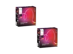  PHILIPS Flux Gradient Lightstrip, 4m, Chromasync™-Farbmischung, Doppelpack Lichtstrip RGBWWIC 