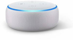 Amazon Echo Dot (3. Generation) Sandstein Stoff WLAN Lautsprecher