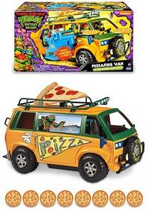 Famosa Teenage Mutant Ninja Turtles Mayhem - PizzaFire Van Spielfiguren-Fahrzeug