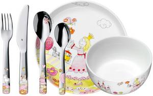 Wmf Kinderbesteck-Set 6-teilig Prinzessin Anneli Kinder Geschirrset