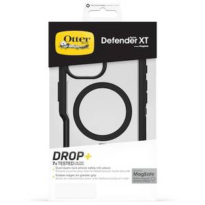 Otterbox Defender XT Clear Apple iPhone 16 Plus Dark Side - clear/black 