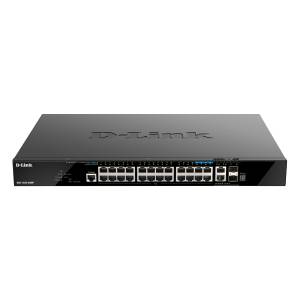 D-link DGS-1520-28MP Smart Managed Switch 20x Gigabit, 4x 2.5 Gbit/s und 2x 10 Gbit/s Ethernet, 2x 10 Gbit/s SFP+ 