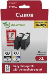 Canon PG-585XL / CL-586XL Photo Value Pack (6204C005) Farbpatrone