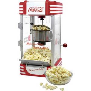 Salco SNP-27CC 428018 Popcorn-Maker Rot, Weiß 