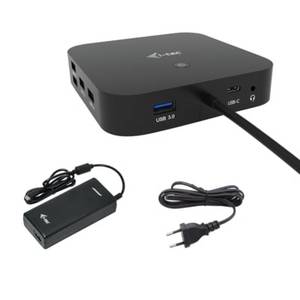 I-tec USB-C HDMI DP Docking Station mit Power Delivery 100W + 112W Univ. Char.