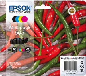 Epson 503 Multipack 4-farbig Tintenpatrone