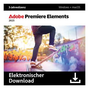 Adobe Premiere Elements 2025 | 3 Jahre