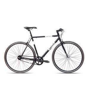 Chrisson Vintage Road N7 Fitnessbike 28 Zoll 160 - 190 cm Urban Bike 7 Gang Nabenschaltung Fitnessrad Fahrrad retro grau 52 cm 